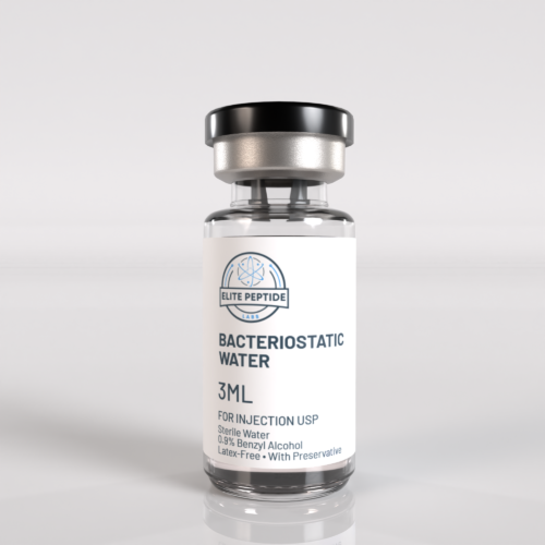 Elite Peptide Labs bacteriostatic water vial