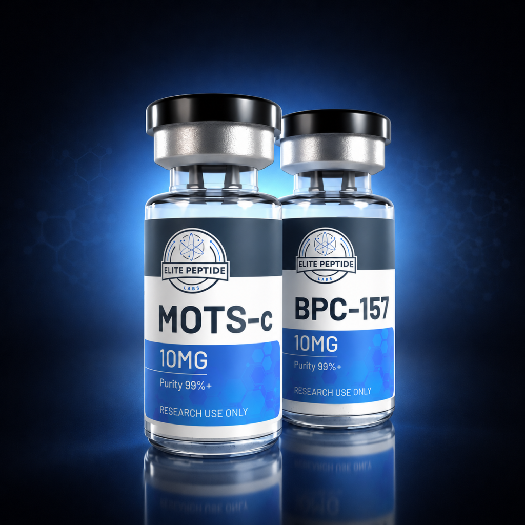 Elite Peptide Labs two vials MOTS-c and BPC-157