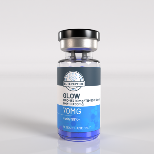 Glow Blend 70MG research peptide blend vial