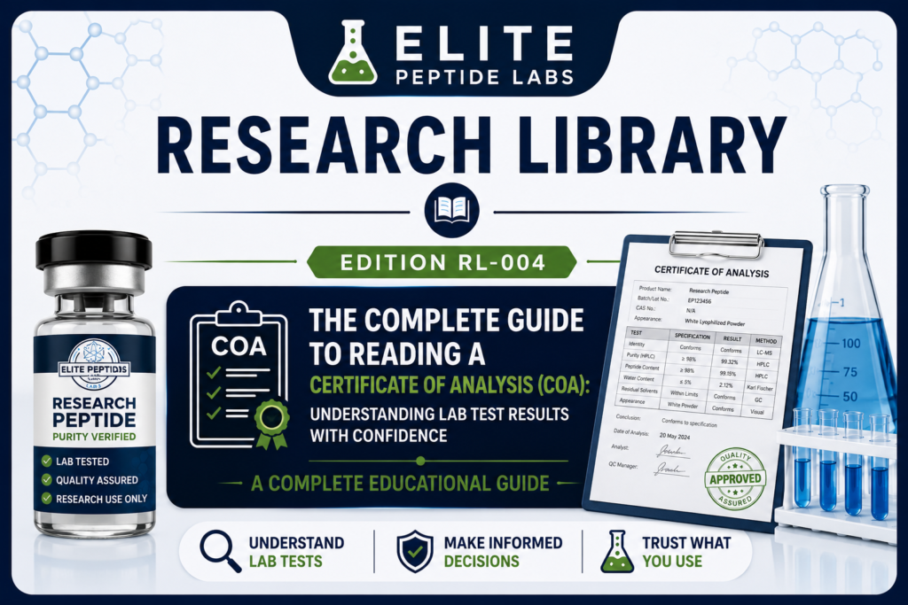 How to Read a Certificate of Analysis (COA)
