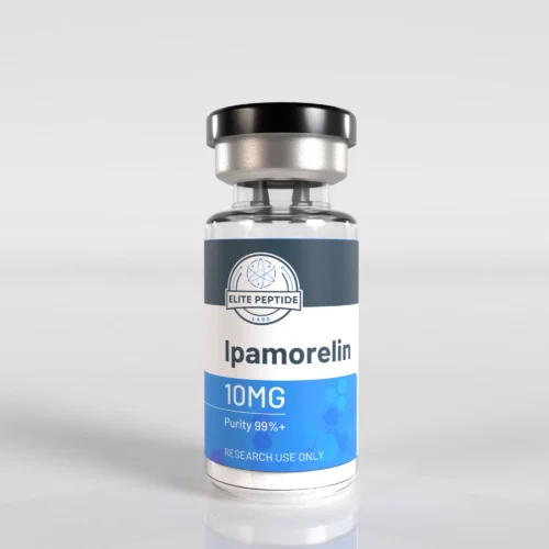 3.-Ipamorelin-10mg Ipamorelin 10mg research peptide vial by Elite Peptide Labs